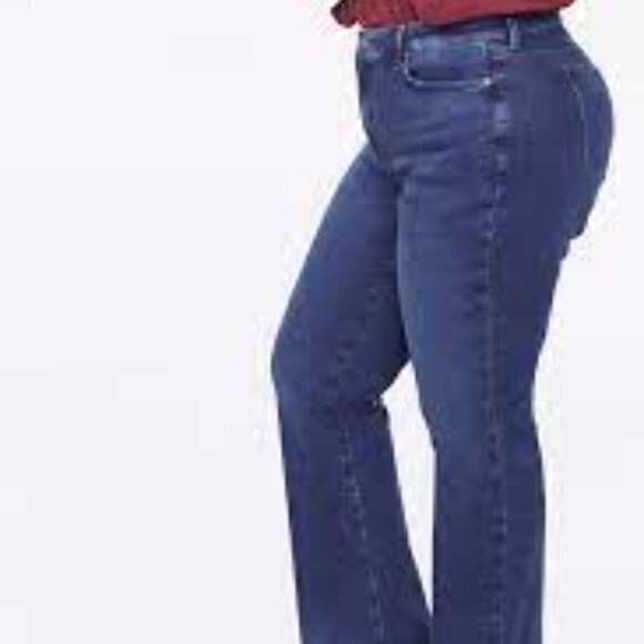 NYDJ Barbara Bootcut Jeans Wdnmbb2339 Blue Womens Plus Size 14W Denim Pa… - Picture 3 of 11